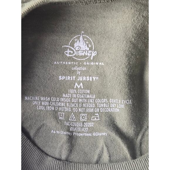 DisneyLand Resort Spirt Green Tie-Dye Long-Sleeve Oversized Jersey Medium - Picture 9 of 9